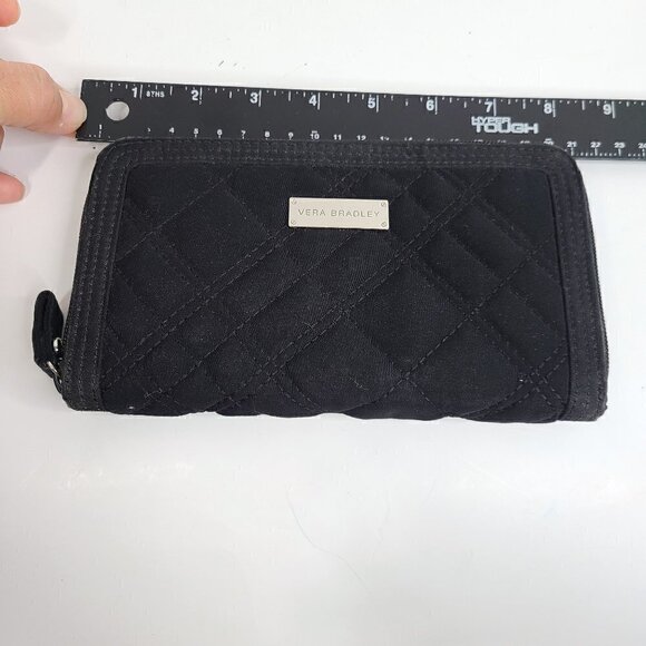 Vera Bradley Quilted Long Zip Wallet - Picture 4 of 6